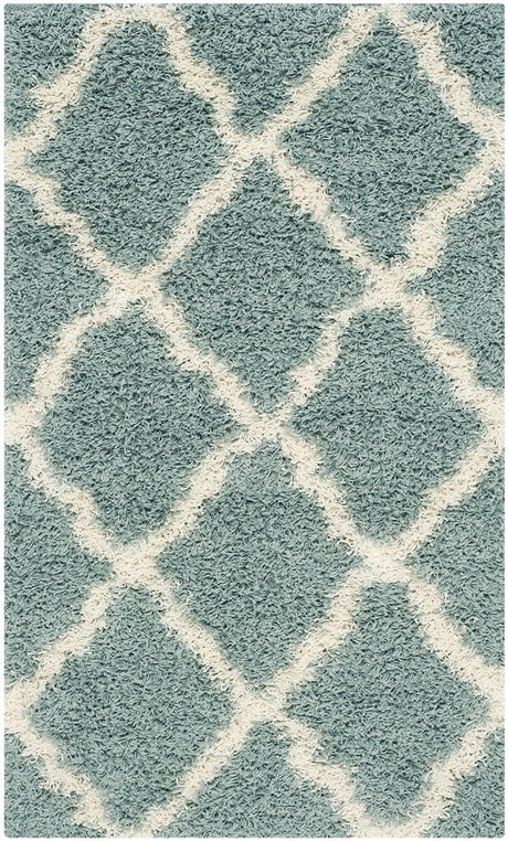 Safavieh Dallas Shag Sgd257C Light Blue / Ivory Rugs - Safavieh - sgd257c - 6r