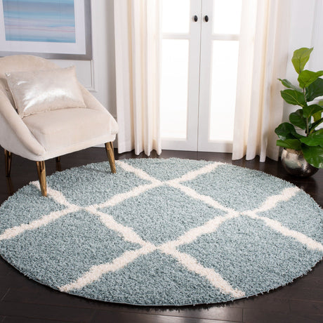 Safavieh Dallas Shag Sgd257C Seafoam/Ivory Rug - Safavieh - sgd257c - 24