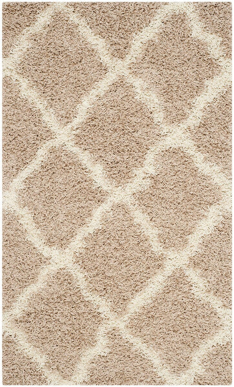 Safavieh Dallas Shag Sgd257D Beige/Ivory Rug - Safavieh - sgd257d - 4r