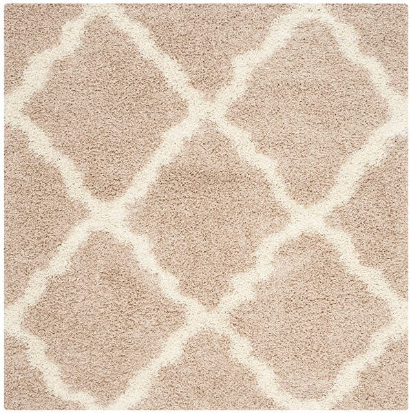 Safavieh Dallas Shag Sgd257D Beige/Ivory Rug - Safavieh - sgd257d - 4sq