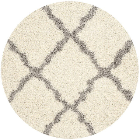 Safavieh Dallas Shag Sgd257F Ivory/Grey Rug - Safavieh - sgd257f - 4r