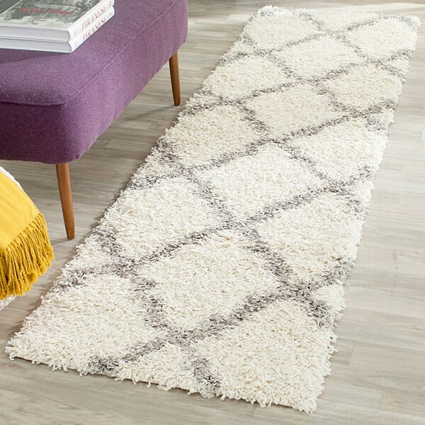 Safavieh Dallas Shag Sgd257F Ivory/Grey Rug - Safavieh - sgd257f - 4sq