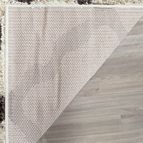 Safavieh Dallas Shag Sgd257H Ivory/Dark Grey Rug - Safavieh - sgd257h - 3