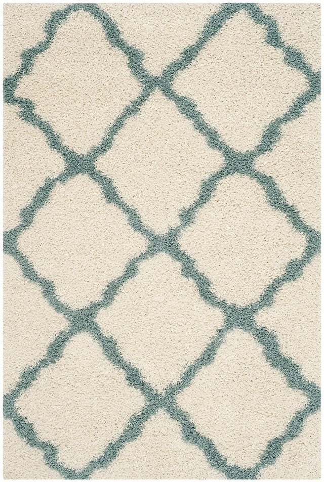 Safavieh Dallas Shag Sgd257J Ivory/Light Blue Rug - Safavieh - sgd257j - 3