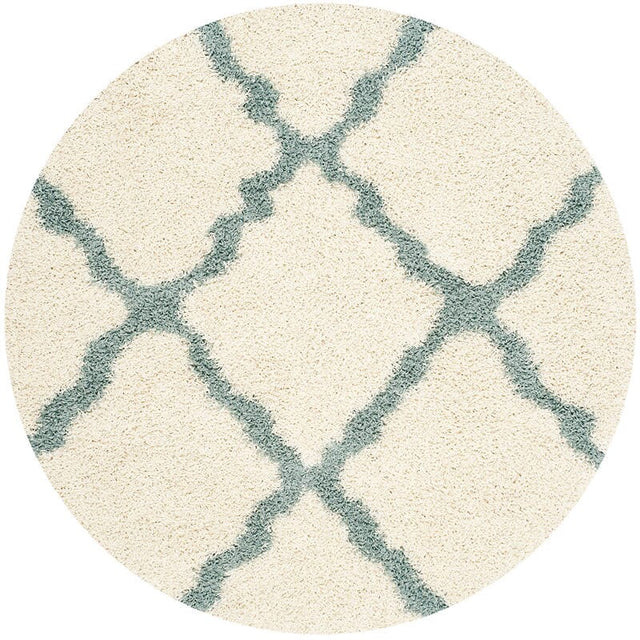 Safavieh Dallas Shag Sgd257J Ivory/Light Blue Rug - Safavieh - sgd257j - 4r