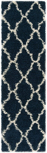 Safavieh Dallas Shag Sgd257N Navy/Ivory Rug - Safavieh - sgd257n - 24