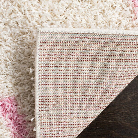 Safavieh Dallas Shag Sgd257P Ivory/Light Pink Rug - Safavieh - sgd257p - 3