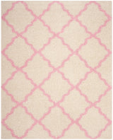 Safavieh Dallas Shag Sgd257P Ivory/Light Pink Rug - Safavieh - sgd257p - 6sq