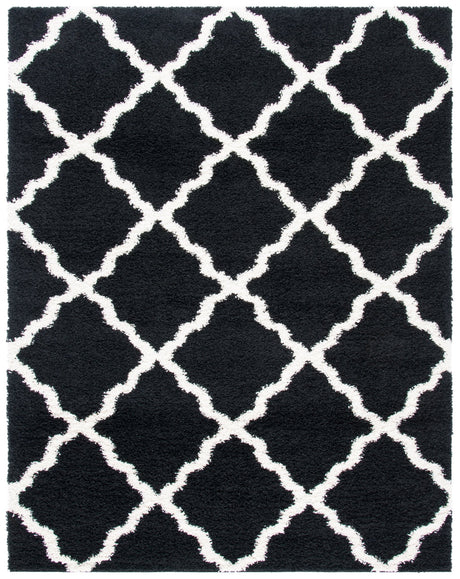 Safavieh Dallas Shag Sgd257Z Black/Ivory Rugs - Safavieh - sgd257z - 6r