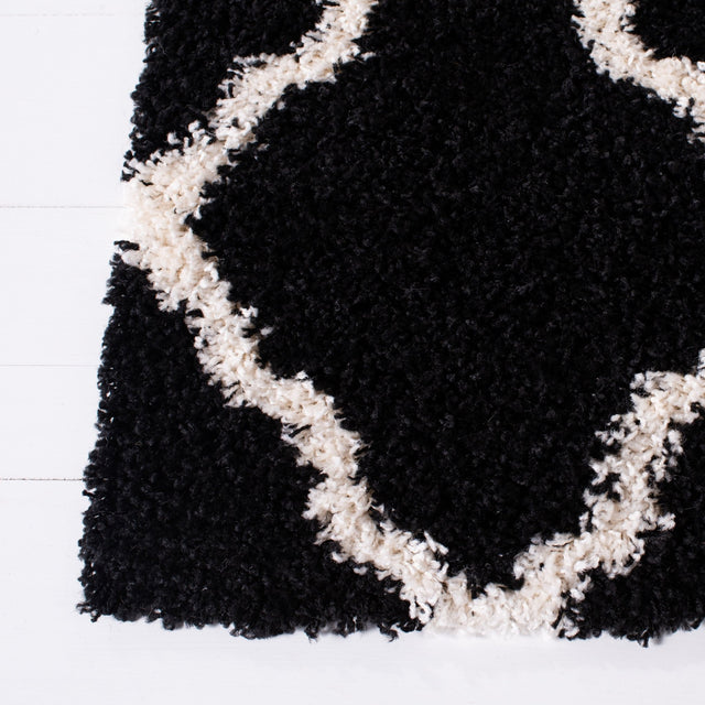 Safavieh Dallas Shag Sgd257Z Black/Ivory Rugs - Safavieh - sgd257z - 6r