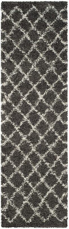 Safavieh Dallas Shag Sgd258A Dark Grey / Ivory Rugs - Safavieh - sgd258a - 28