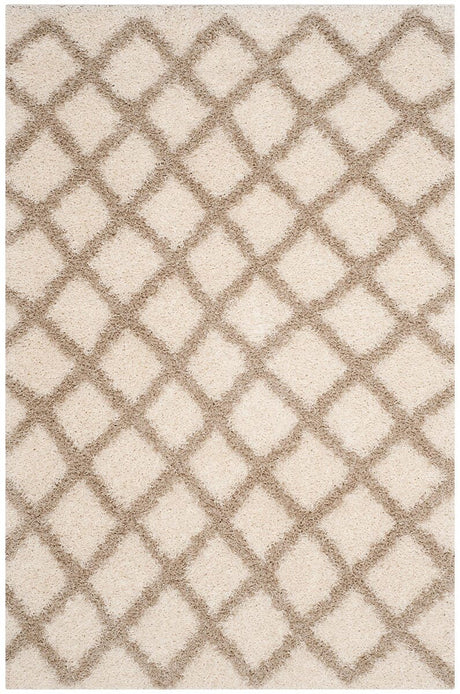 Safavieh Dallas Shag Sgd258B Ivory / Beige Rugs - Safavieh - sgd258b - 3