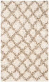 Safavieh Dallas Shag Sgd258B Ivory / Beige Rugs - Safavieh - sgd258b - 6r