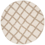 Safavieh Dallas Shag Sgd258B Ivory / Beige Rugs - Safavieh - sgd258b - 6r
