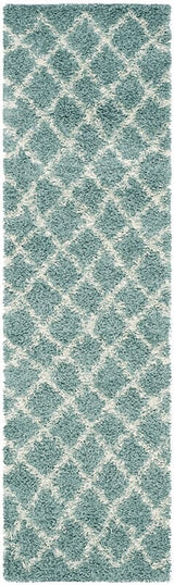 Safavieh Dallas Shag Sgd258C Seafoam / Ivory Rugs - Safavieh - sgd258c - 26