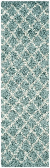 Safavieh Dallas Shag Sgd258C Seafoam / Ivory Rugs - Safavieh - sgd258c - 28