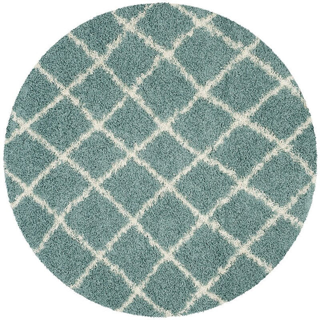 Safavieh Dallas Shag Sgd258C Seafoam / Ivory Rugs - Safavieh - sgd258c - 6r