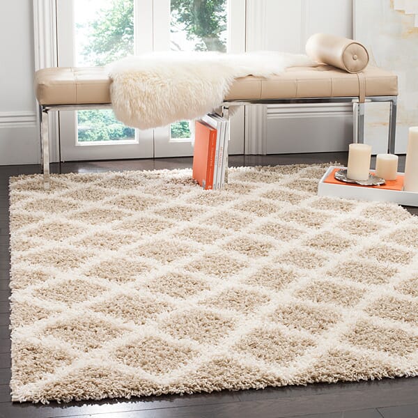 Safavieh Dallas Shag Sgd258D Beige / Ivory Rugs - Safavieh - sgd258d - 3