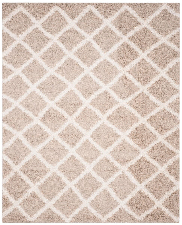 Safavieh Dallas Shag Sgd258D Beige / Ivory Rugs - Safavieh - sgd258d - 6r