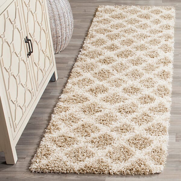 Safavieh Dallas Shag Sgd258D Beige / Ivory Rugs - Safavieh - sgd258d - 6sq