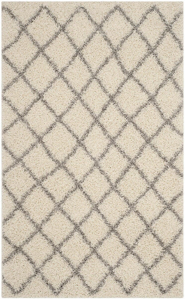 Safavieh Dallas Shag Sgd258F Ivory / Grey Rugs - Safavieh - sgd258f - 3