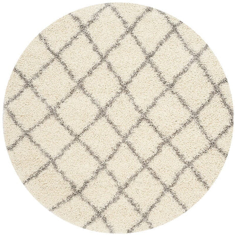 Safavieh Dallas Shag Sgd258F Ivory / Grey Rugs - Safavieh - sgd258f - 6r