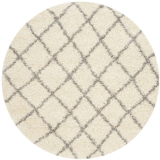 Safavieh Dallas Shag Sgd258F Ivory / Grey Rugs - Safavieh - sgd258f - 6r