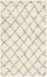 Safavieh Dallas Shag Sgd258F Ivory / Grey Rugs - Safavieh - sgd258f - 6r