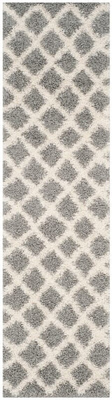 Safavieh Dallas Shag Sgd258G Grey / Ivory Rugs - Safavieh - sgd258g - 26