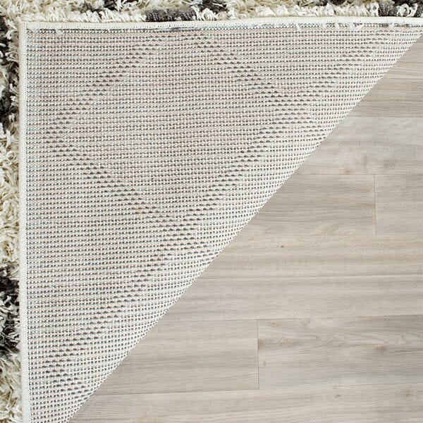 Safavieh Dallas Shag Sgd258H Ivory / Dark Green Rugs - Safavieh - sgd258h - 3