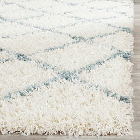 Safavieh Dallas Shag Sgd258J Ivory / Seafoam Rugs - Safavieh - sgd258j - 3