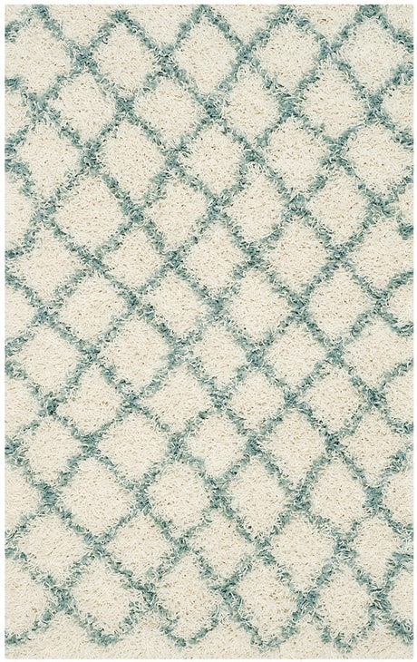 Safavieh Dallas Shag Sgd258J Ivory / Seafoam Rugs - Safavieh - sgd258j - 6r