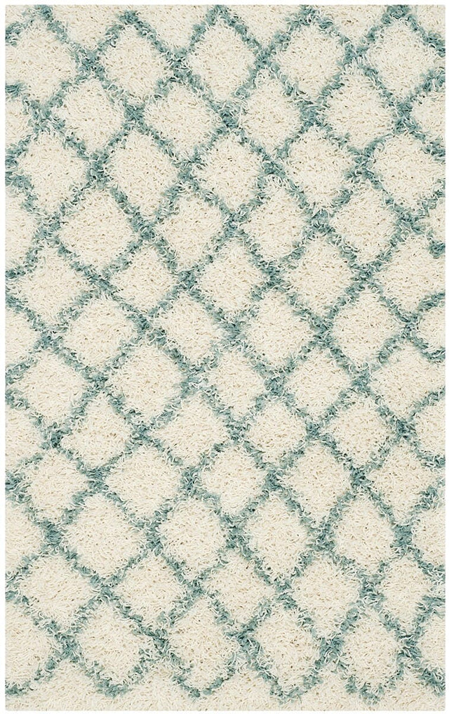 Safavieh Dallas Shag Sgd258J Ivory / Seafoam Rugs - Safavieh - sgd258j - 6r