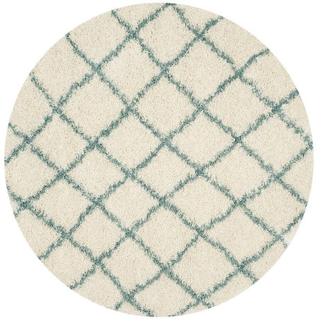 Safavieh Dallas Shag Sgd258J Ivory / Seafoam Rugs - Safavieh - sgd258j - 6r