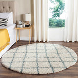 Safavieh Dallas Shag Sgd258J Ivory / Seafoam Rugs - Safavieh - sgd258j - 6sq