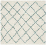 Safavieh Dallas Shag Sgd258J Ivory / Seafoam Rugs - Safavieh - sgd258j - 6sq