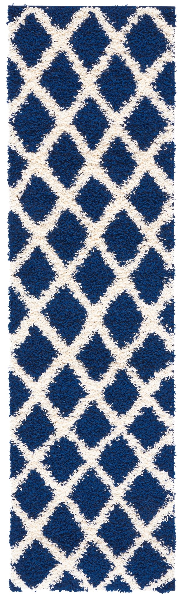 Safavieh Dallas Shag Sgd258N Navy/Ivory Rugs - Safavieh - sgd258n - 28