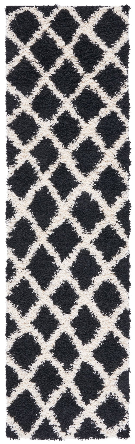 Safavieh Dallas Shag Sgd258Z Black/Ivory Rugs - Safavieh - sgd258z - 28