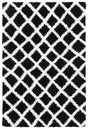 Safavieh Dallas Shag Sgd258Z Black/Ivory Rugs - Safavieh - sgd258z - 3