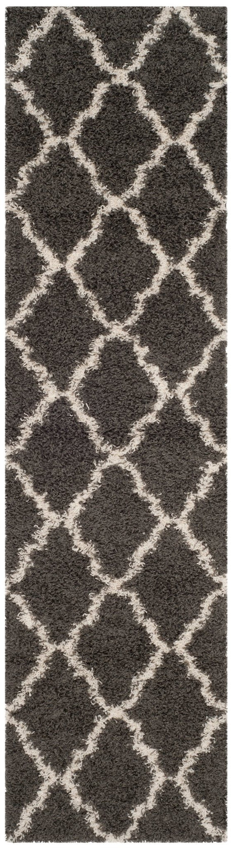 Safavieh Dallas Shag Sgds257A Dark Grey/Ivory Rug - Safavieh - sgds257a - 1115