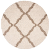 Safavieh Dallas Shag Sgds257B Ivory/Beige Rug - Safavieh - sgds257b - 4r
