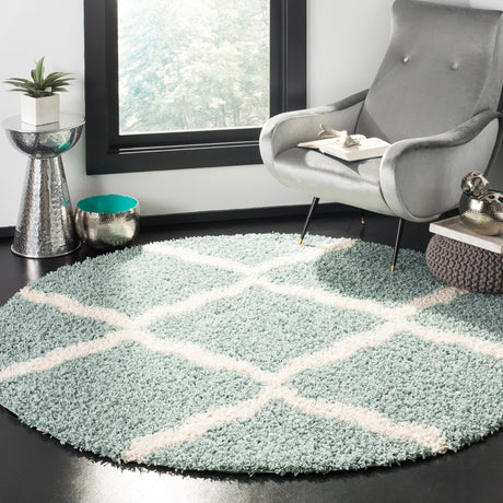 Safavieh Dallas Shag Sgds257C Seafoam/Ivory Rug - Safavieh - sgds257c - 1115