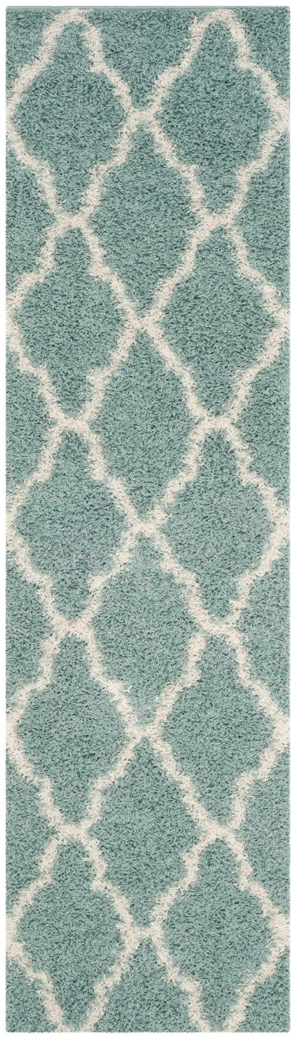 Safavieh Dallas Shag Sgds257C Seafoam/Ivory Rug - Safavieh - sgds257c - 1115