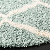 Safavieh Dallas Shag Sgds257C Seafoam/Ivory Rug - Safavieh - sgds257c - 4r