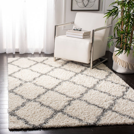 Safavieh Dallas Shag Sgds257F Ivory/Grey Rug - Safavieh - sgds257f - 1115