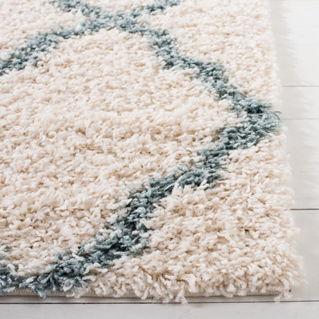 Safavieh Dallas Shag Sgds257J Ivory/Seafoam Rugs - Safavieh - sgds257j - 6r