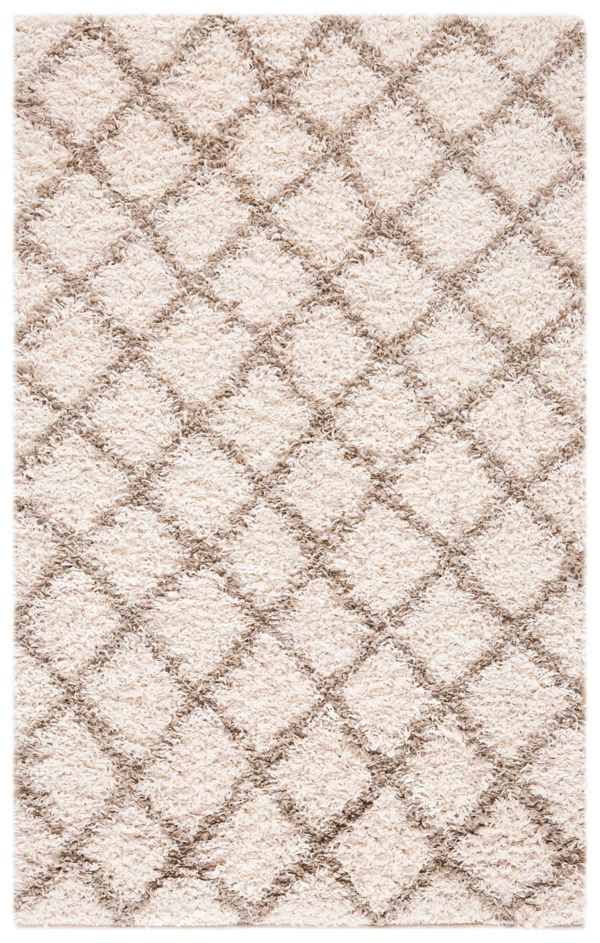 Safavieh Dallas Shag Sgds258B Ivory/Beige Rugs - Safavieh - sgds258b - 3