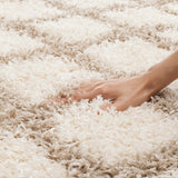 Safavieh Dallas Shag Sgds258B Ivory/Beige Rugs - Safavieh - sgds258b - 6r