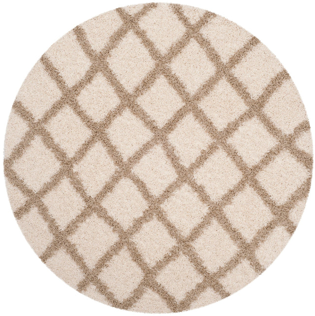 Safavieh Dallas Shag Sgds258B Ivory/Beige Rugs - Safavieh - sgds258b - 6r