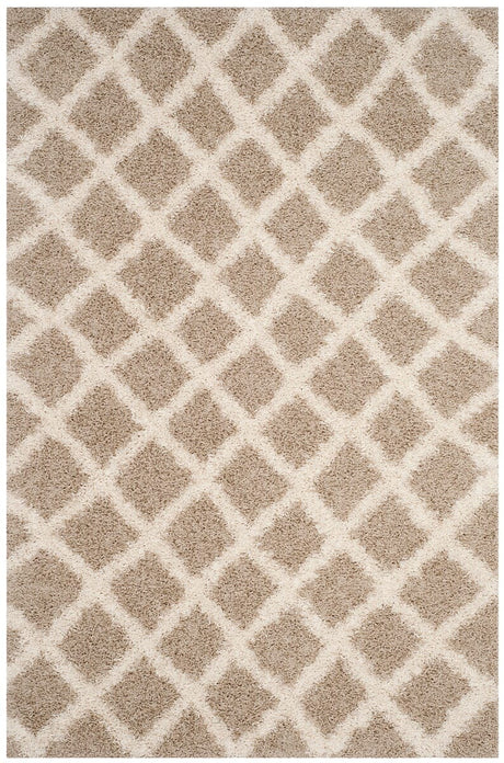 Safavieh Dallas Shag Sgds258D Beige/Ivory Rug - Safavieh - sgds258d - 3